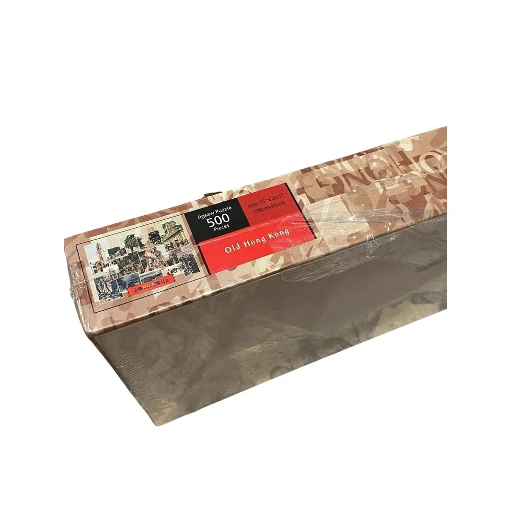 Hong Kong Wonders Never‎ Cease Old Hong Kong 500 Pc Jigsaw Puzzle Sealed VTG